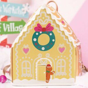 Glow-in-The-Dark Gingerbread House Backpack